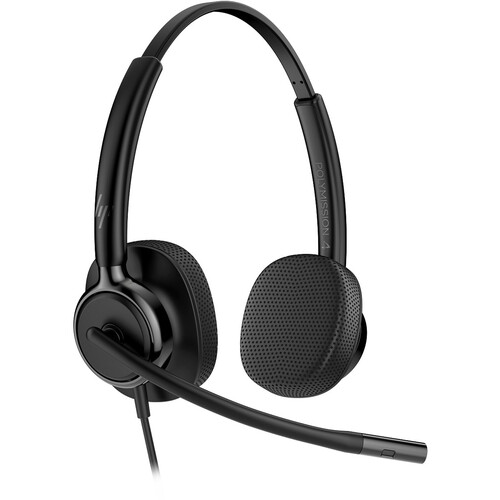 HP POLY Mission 425 Stereo USB Headset with Foam Earpads