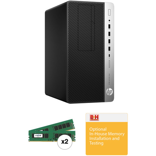 HP ProDesk 600 G3 Microtower B&H Custom Desktop Computer