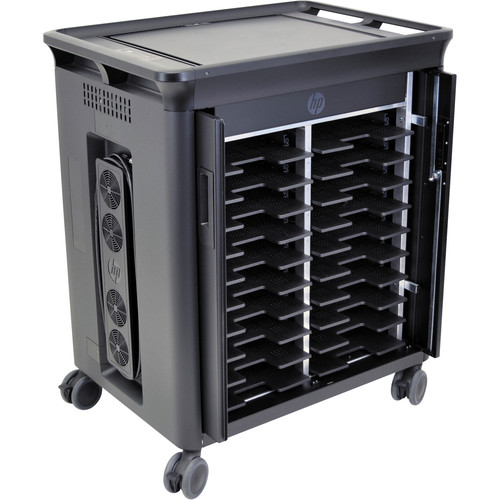 HP 20-Notebook Charging Cart (Gray)
