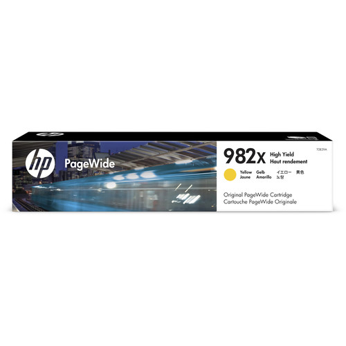 HP 982X High Yield Yellow PageWide Ink Cartridge