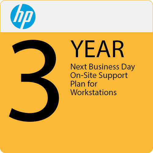 HP 3-Year Active Care Next Business Day On-Site Support Plan for Laptops