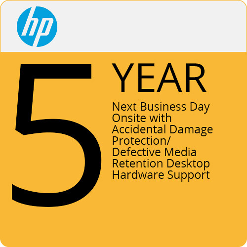 HP 5-Year Next Business Day Onsite Hardware Support with ADP and Media Retention