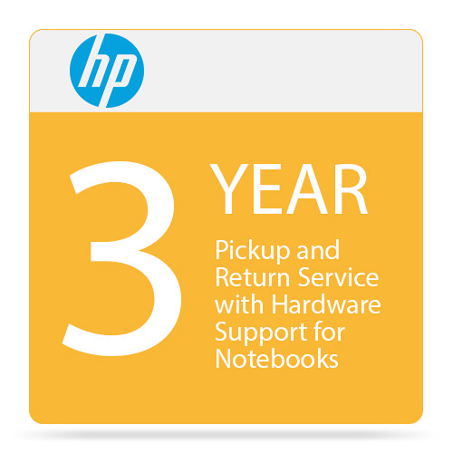 HP 3-Year Pickup and Return Support for Laptops