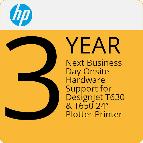HP 3-Year Next Business Day Onsite Support