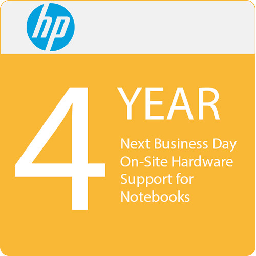 HP 4-Year Next Business Day On-Site Support