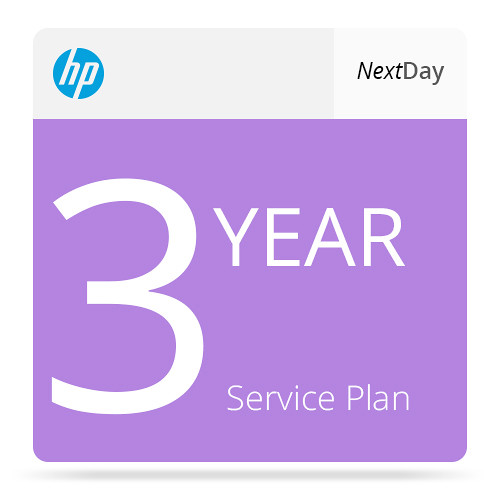 HP 3-Year Next Business Day Advance Exchange Support Plan for Printers