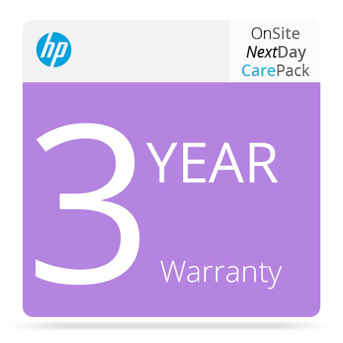 HP 3-Year Next Business Day with Media Retention for CP5225