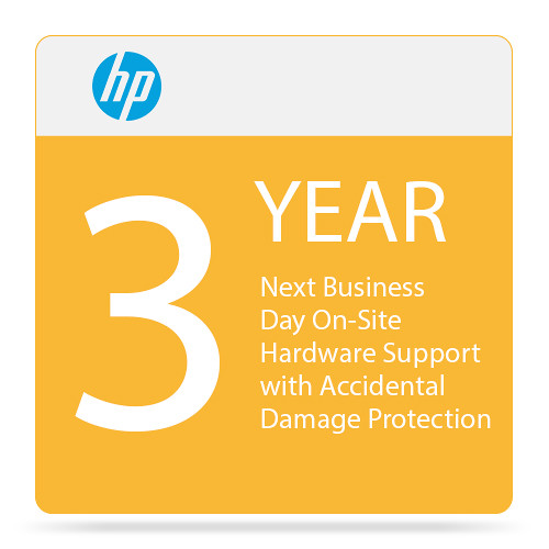 HP 3-Year Next Business Day On-Site Support with ADP