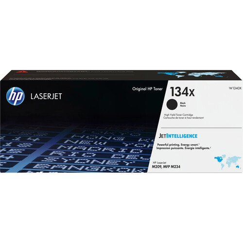 HP 134X High-Yield Black LaserJet Toner Cartridge