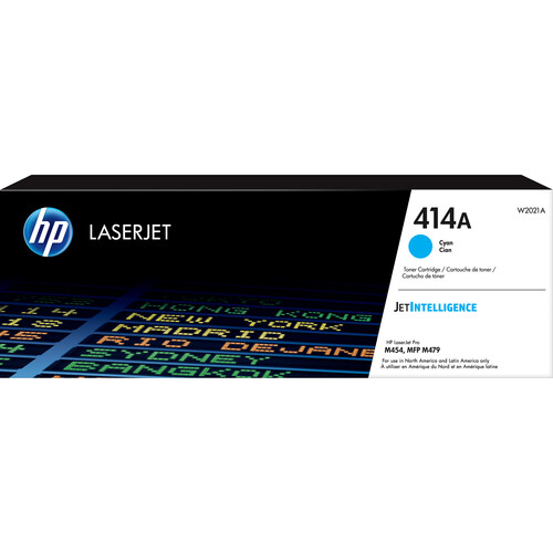 HP 414A Cyan LaserJet Toner Cartridge