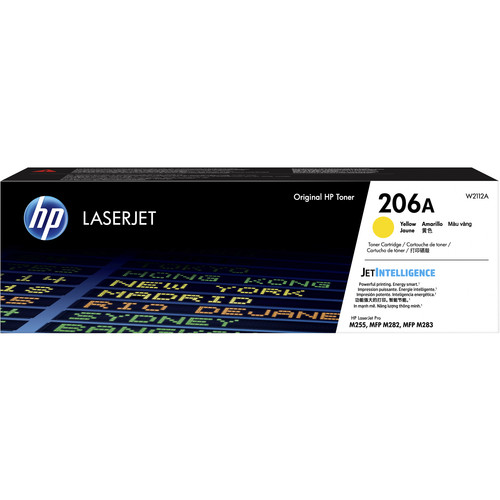 HP 206A Standard-Capacity Yellow LaserJet Toner Cartridge