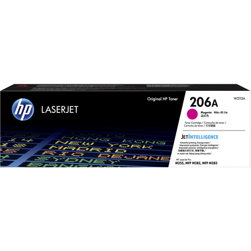 HP 206A Standard-Capacity Magenta LaserJet Toner Cartridge