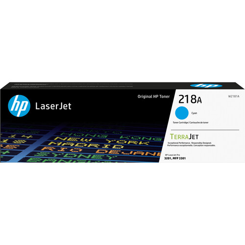 HP 218A Standard Cyan LaserJet Toner Cartridge