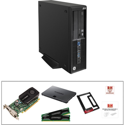 HP Z230 F1K95UT Workstation with 250GB SSD, 20GB RAM, and Quadro