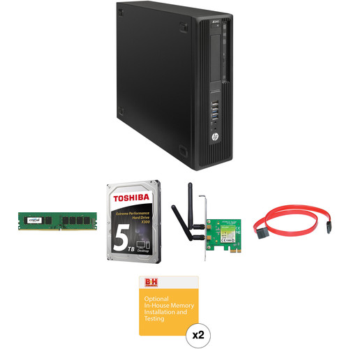 HP Z240 Series Small Form Factor B&H Custom Workstation