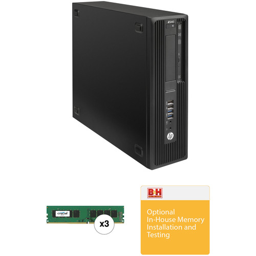 HP Z240 Series Small Form Factor B&H Custom Workstation