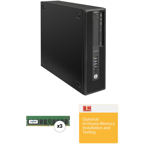 HP Z240 Series Small Form Factor B&H Custom Workstation