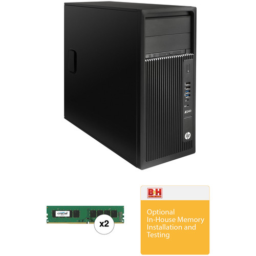 HP Z240 Series Tower B&H Custom Workstation