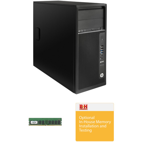 HP Z240 Series Tower Turnkey Workstation with 16GB RAM B&H