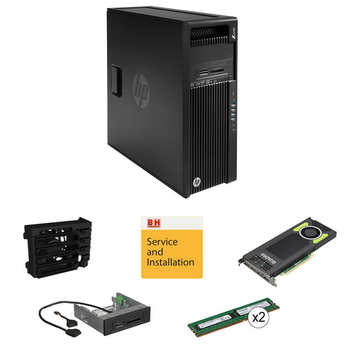 HP Z440 Series L0P72UT Turnkey Workstation with 32GB RAM, Quadro
