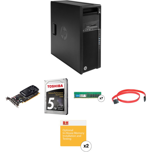 HP Z440 Series Tower B&H Custom Workstation