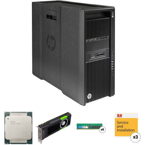 HP Z840 Series Tower B&H Custom Workstation