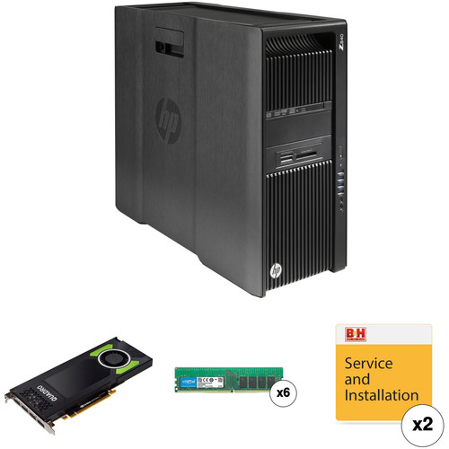 HP Z840 Series Rackable Minitower B&H Custom Workstation