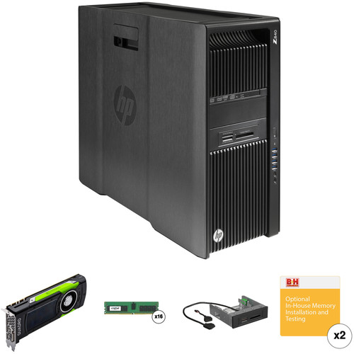 HP Z840 Series Rackable Minitower B&H Custom Workstation