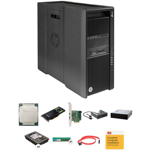 HP Z840 Series Rackable Minitower B&H Custom Workstation