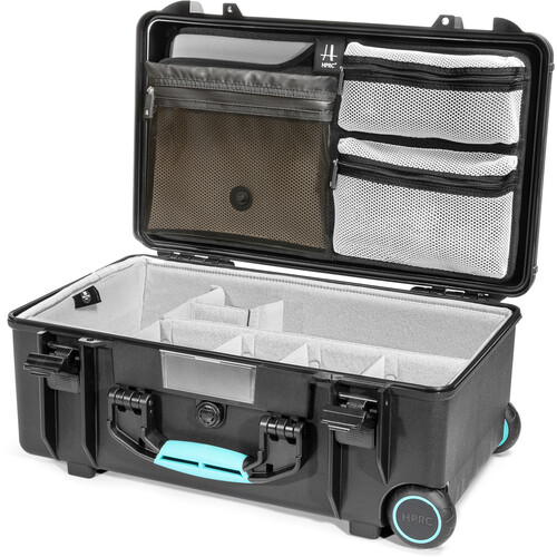 HPRC HPRC2550WPROBLB Hard-Shell Wheeled Travel Case for Photo/Drone Gear