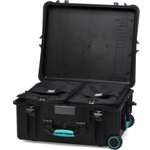 HPRC Wheeled 2700 Hard Case (Black with Blue Handle)