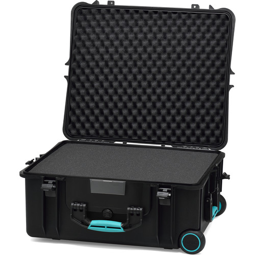 HPRC Wheeled 2700 Hard Case (Black with Blue Handle)