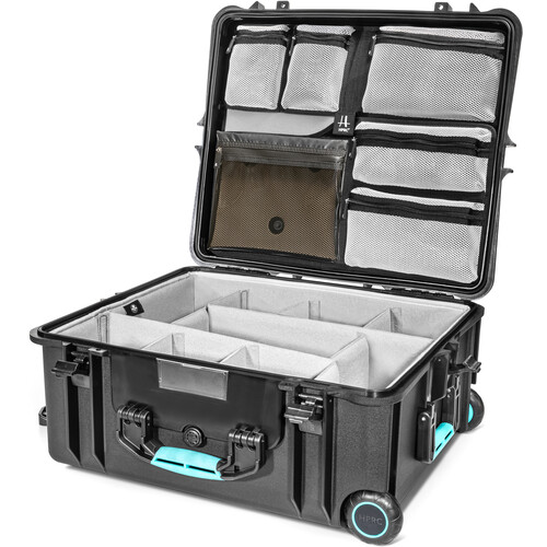 HPRC 2700 Wheeled Hard Case with Lid Organizer & Second Skin Divider Insert