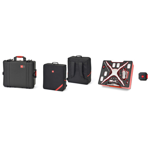 HPRC PHA4 Combo with Hard Case, Backpack, and Foam for DJI Phantom 4 / Phantom 4 Pro / Phantom 4 Pro+
