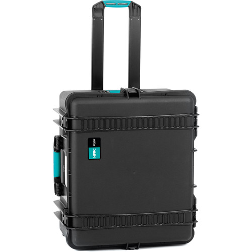 HPRC 2730 Wheeled Hard Case (Black with Blue Handle)