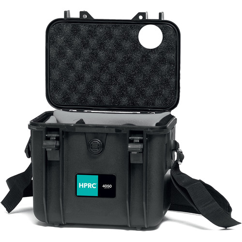 HPRC 4050SFD Hard Case with Divider Kit (Black with Blue Handle)