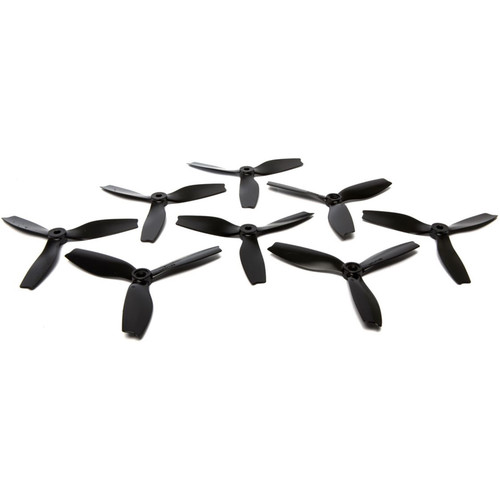 HQProp 5x4x3 Polycarbonate Propeller Set (2 x CW, 2 x CCW, Black)
