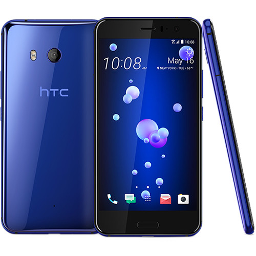 HTC U11 64GB Smartphone (Unlocked, Sapphire Blue)