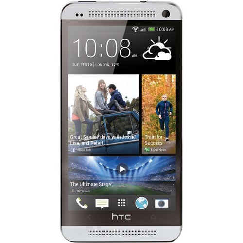 HTC One M7 32GB AT&T Branded Smartphone (Unlocked, Silver)