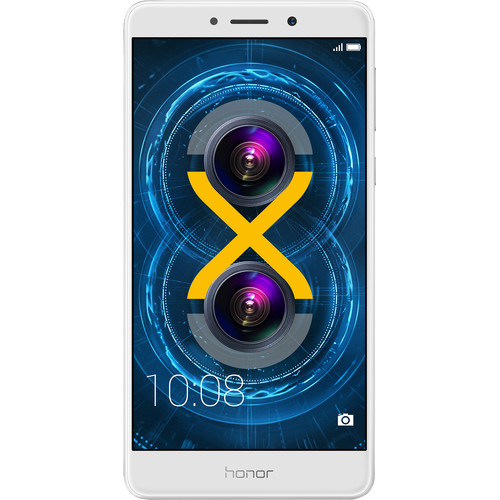 Huawei Honor 6x BLN-L24 32GB Smartphone (Unlocked, Silver)