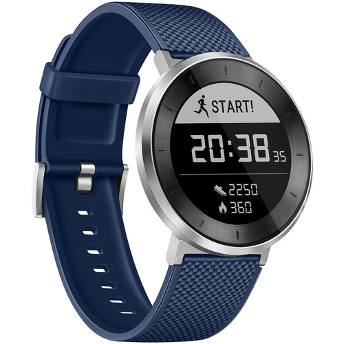 Huawei Fit Sport Watch (Moonlight Silver, Blue Band, Large)