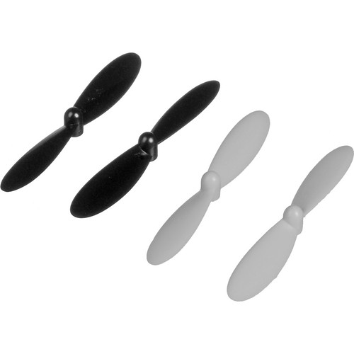 HUBSAN Set of Four Replacement Props for X4 Quadcopters (Black/White)