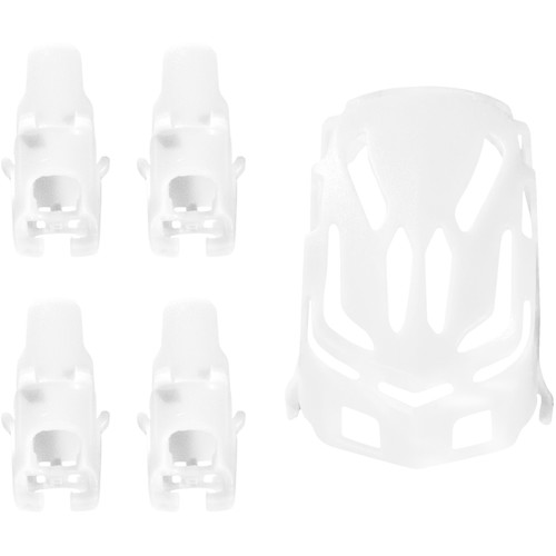 HUBSAN Body Shell and Motor Supports for Q4 Nano H111 Quadcopter (White)