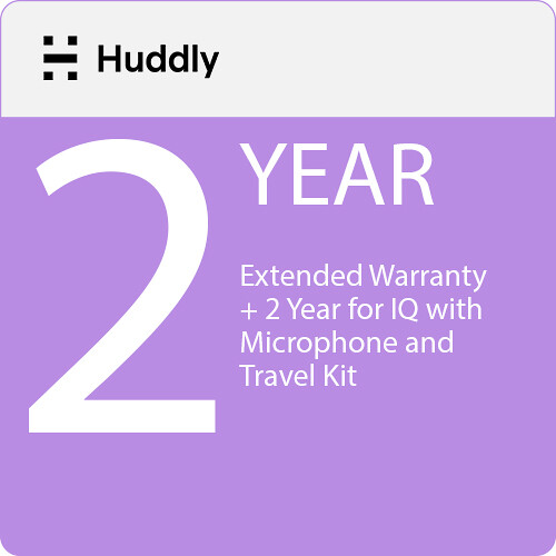 Huddly Extended Warranty + 2 Year for IQ with Microphone and Travel Kit