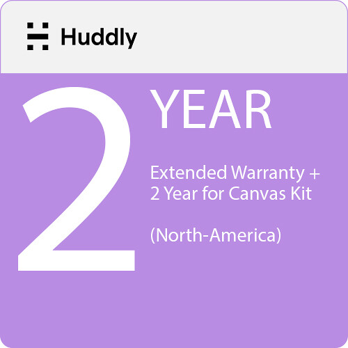 Huddly Extended Warranty + 2 Year for Canvas Kit (North-America)