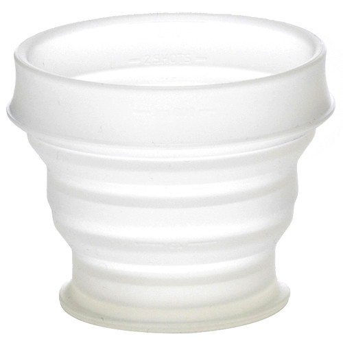 HUMANGEAR Small Collapsible GoCup (4 fl oz, Clear)