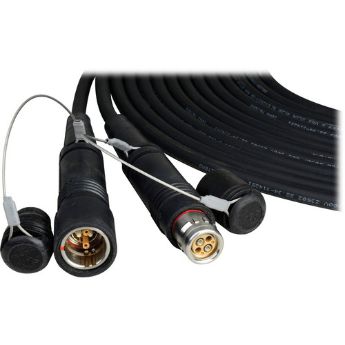 Camplex Lemo FUW Male to Lemo PUW Female Outside Broadcast Fiber Camera Cable (100')