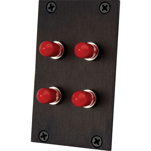 Camplex 4 Senko ST Fiber Feedthru Module for 2RU HYMOD Systems