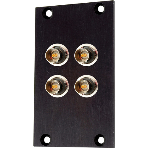 Camplex 4 BNC Feedthru Module for 2RU HYMOD Systems