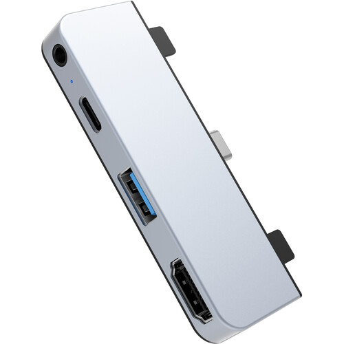 HYPER HyperDrive HD319E 4-Port USB-C Hub for iPad Pro 2018 (Silver)
